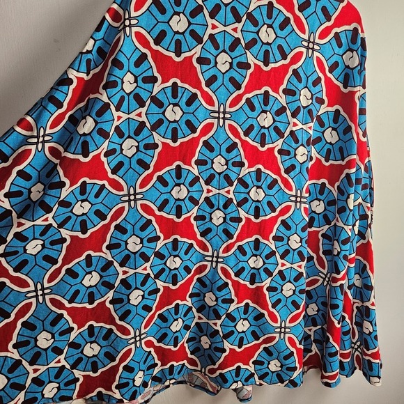 Ashro Amadi Cape Linen Blend Shawl Wrap OSFM Aqua Red Burgundy - Picture 8 of 9